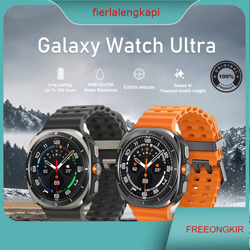 【100% Original】Samsung Galaxy Watch Ultra 47MM SmartWatch Jam Tangan Wanita Jam Tangan Pria Bluetoot