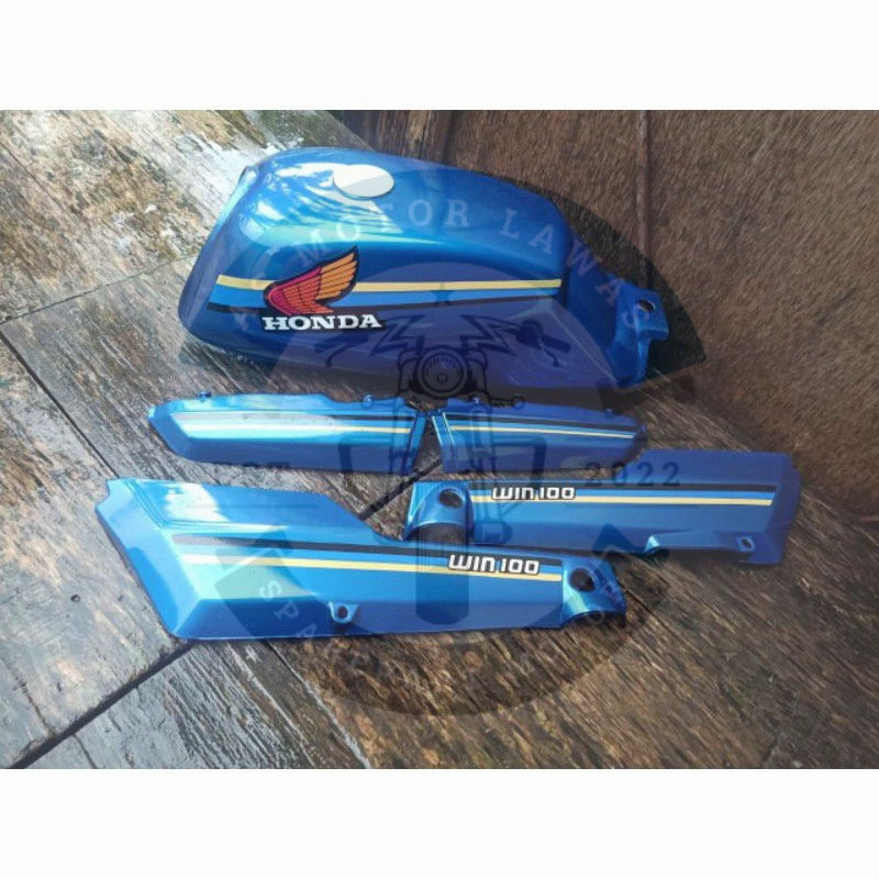 TANGKI SET BODY HONDA WIN 100 HONDA WIN 100 BIRU