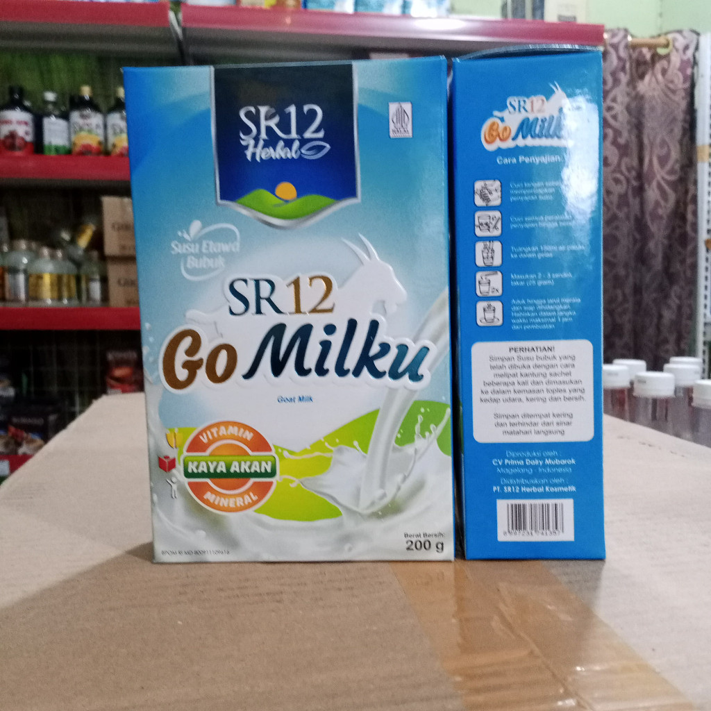 

GO MILKU SR12 / SUSU KAMBING ETTAWA SR12 / GOMILKU ORIGINAL 600gr
