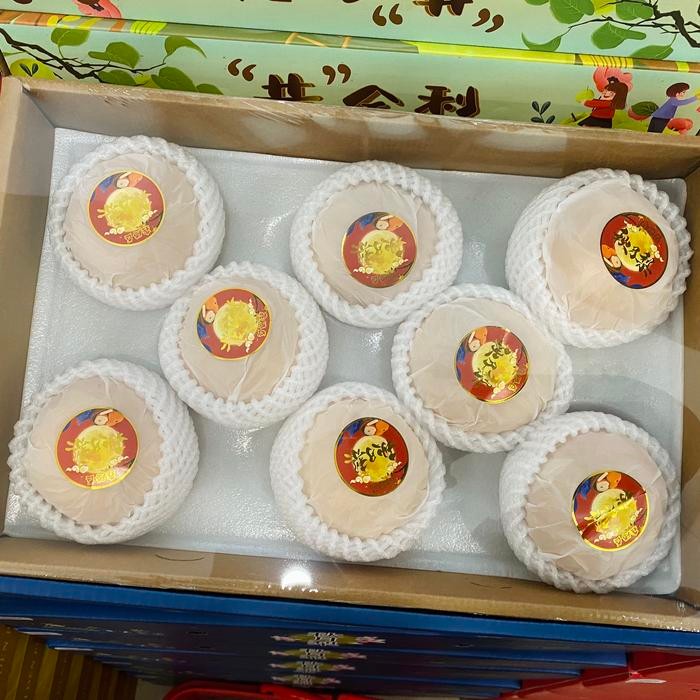 

hampers imlek Buah pear singo super gift box batik isi 7s