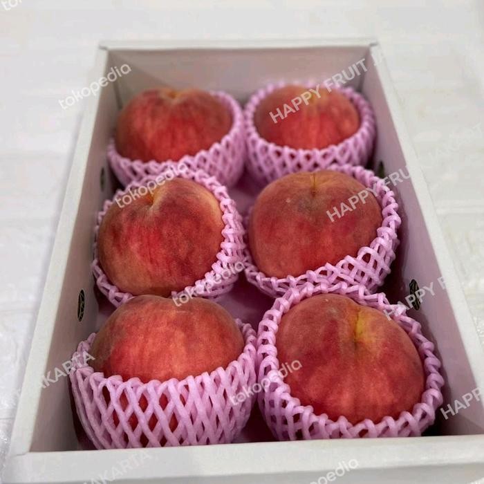 

Peach white Jepang jumbo original / Box