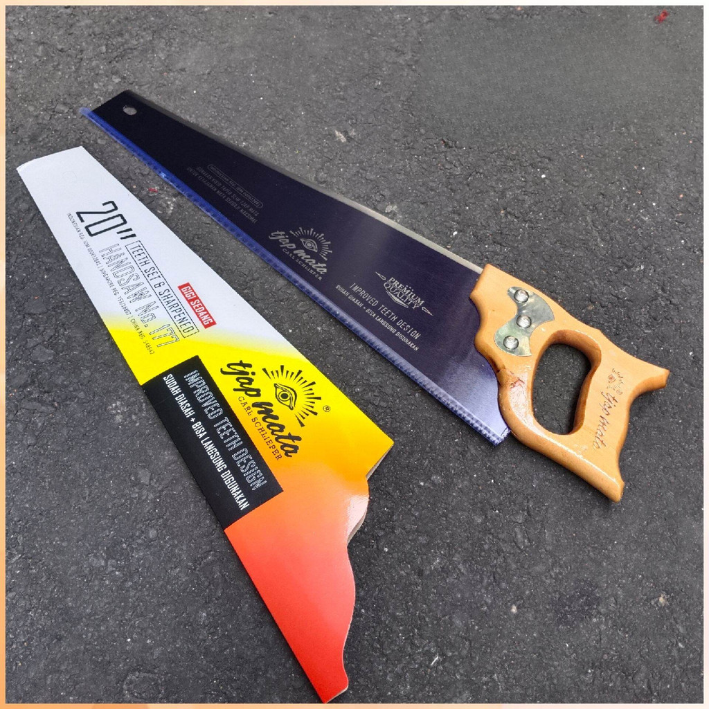 Gergaji Kayu Tjap Mata 18 inch Solingen Germany Gergaji Manual Gergaji Kayu Tajam Cap Mata