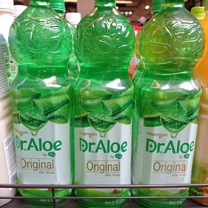 

Woongjin minuman lidah buaya aloe 1.5 L