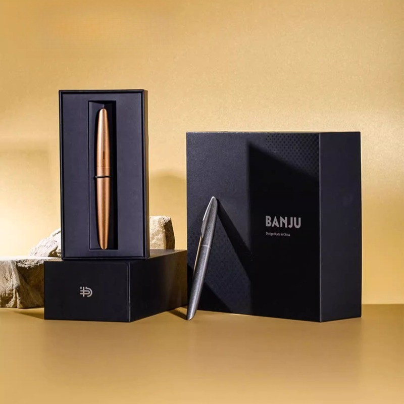 

BANJU F-Plan Fountain Pen Special Edition-Mithril & Orichalcum Series Antique-style Metal Iridium Pen Office Premium Gift