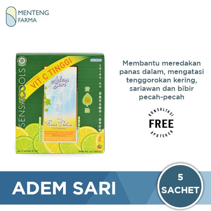

PROMO! Adem Sari 5 Sachet - Pereda Panas Dalam
