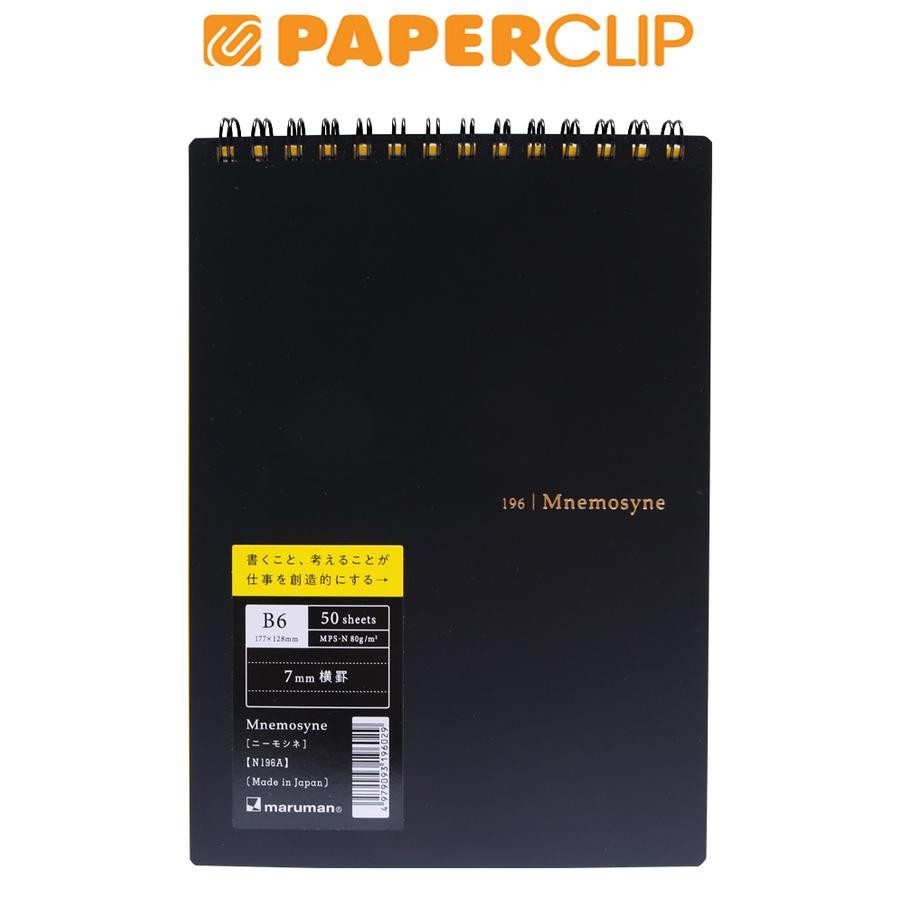 

NOTEBOOK B6 MARUMAN N196A SP 50S MNEMOSYNE
