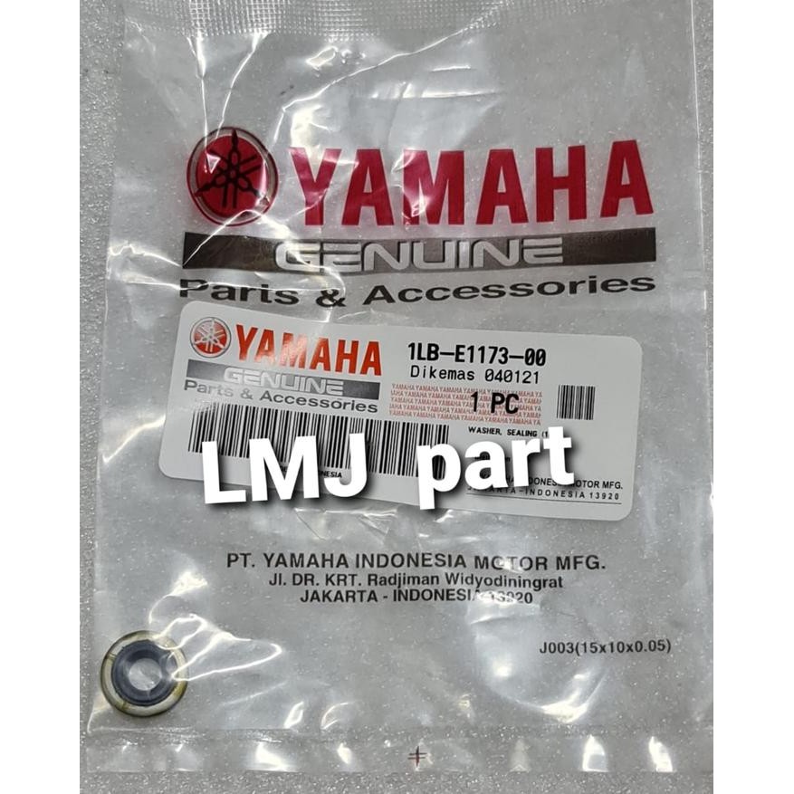 RING KARET SEAL BAUT TUTUP KLEP BLOK HEAD MIO J GT SOUL GT 1LB-E1173-0 (1PC)