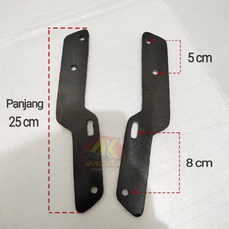 Breket Foostep Breket Underbone Jupiter MX Old MX New 135 MX King 150 Breaket UB MX Tebal 6 mm