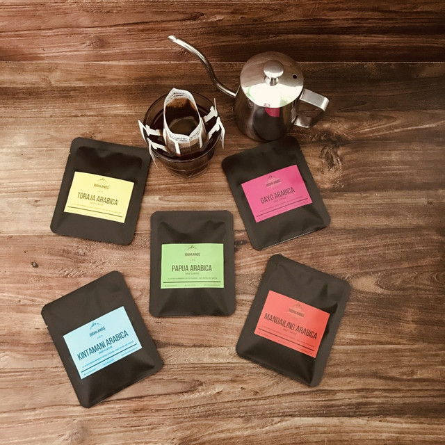 

Sumatra Highlands - drip coffee arabica toraja kopi bubuk single originby bonis