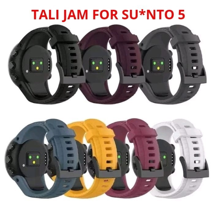 STRAP BAND Silicone TALI JAM SUUNTO 5 Silikon
