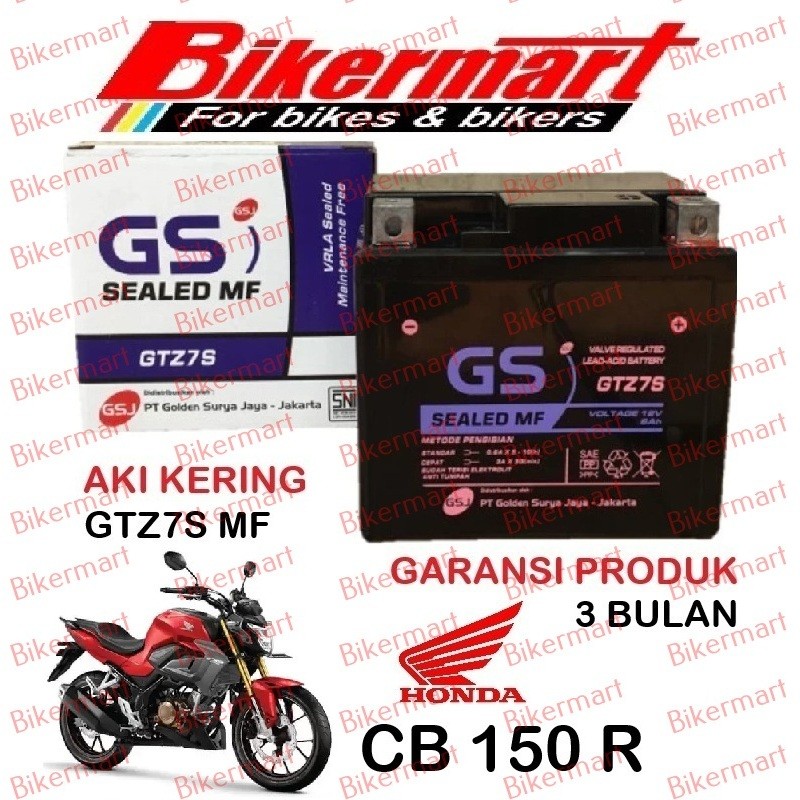 HARSTORE Aki Motor Honda CB 150 R CB150 CB150R GTZ7S Accu Kering MF