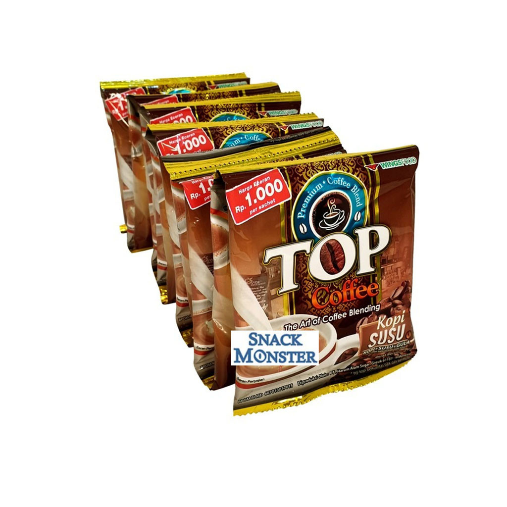 

Top Kopi Susu Renceng - Netto 12 sct x 31 gr