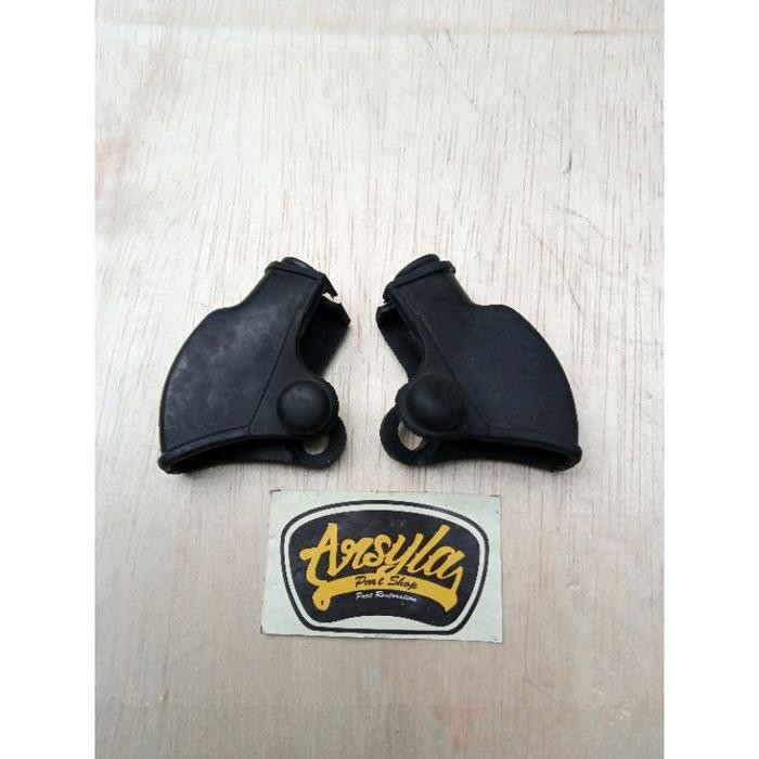 Karet cover Handle Kanan Kiri kopling di rem jialing kancil nos original - -, -