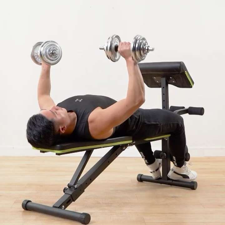 BG SPORT SIT UP BENCH / ALAT SIT UP MODEL SU-200 BLACK