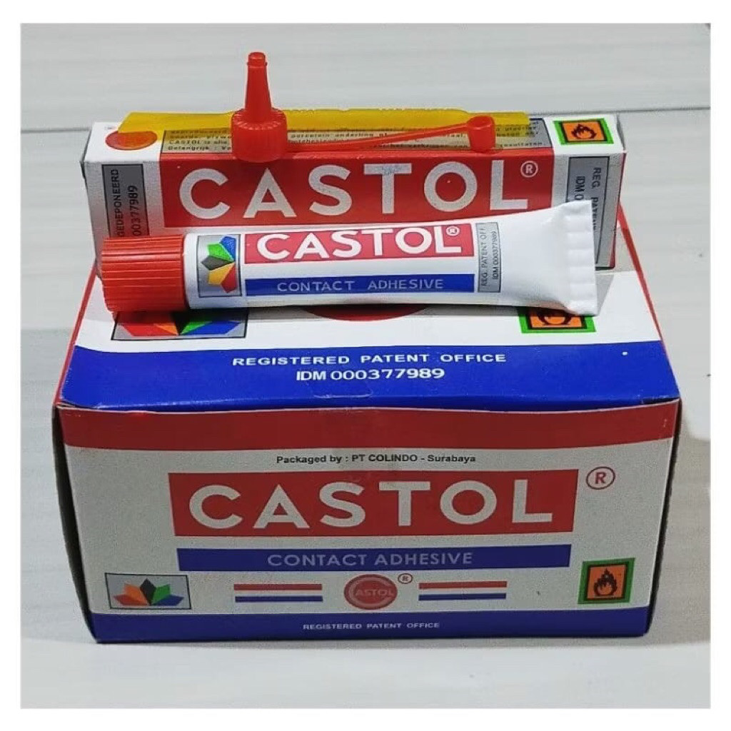 

Ready Stok !!! Lem Castol Tanggung 21Cc | Harga 1 Box: 12Pcs