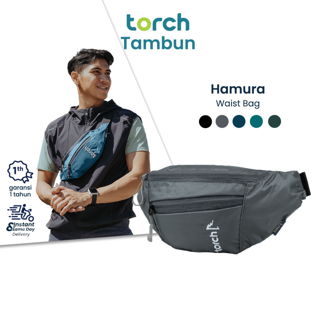 TORCH Tas Pinggang Anti Air Hamura