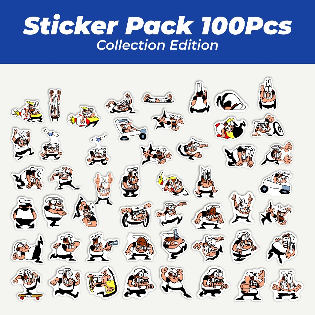 

Hot Stiker Pizza T Pepi V11 Dekorasi Lucu Kreatif untuk Notebook, Skateboard, HP