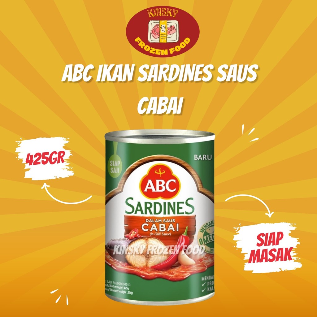 

ABC IKAN SARDINES SAUS CABAI 425GR