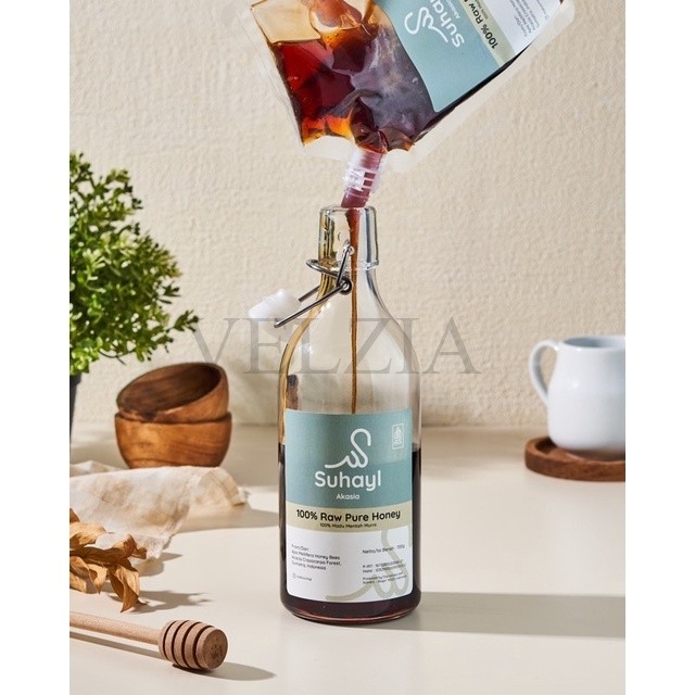

Promo Refill All varian madu suhayl ukuran 700gram raw unprocessed