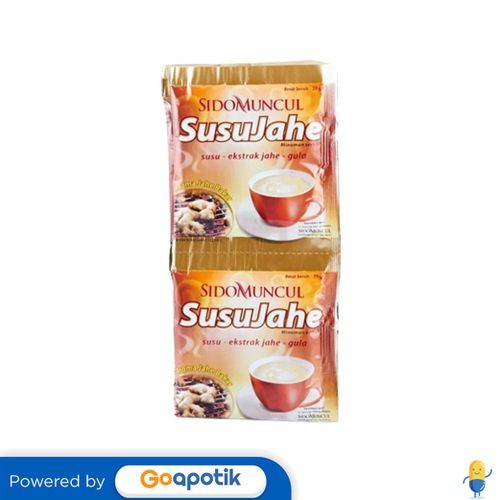 

Sidomuncul Susu Jahe 27 Gram Pack 10 Sachet
