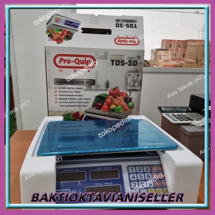Mesin timbangan buah digital 30 kg ProQuip Usa