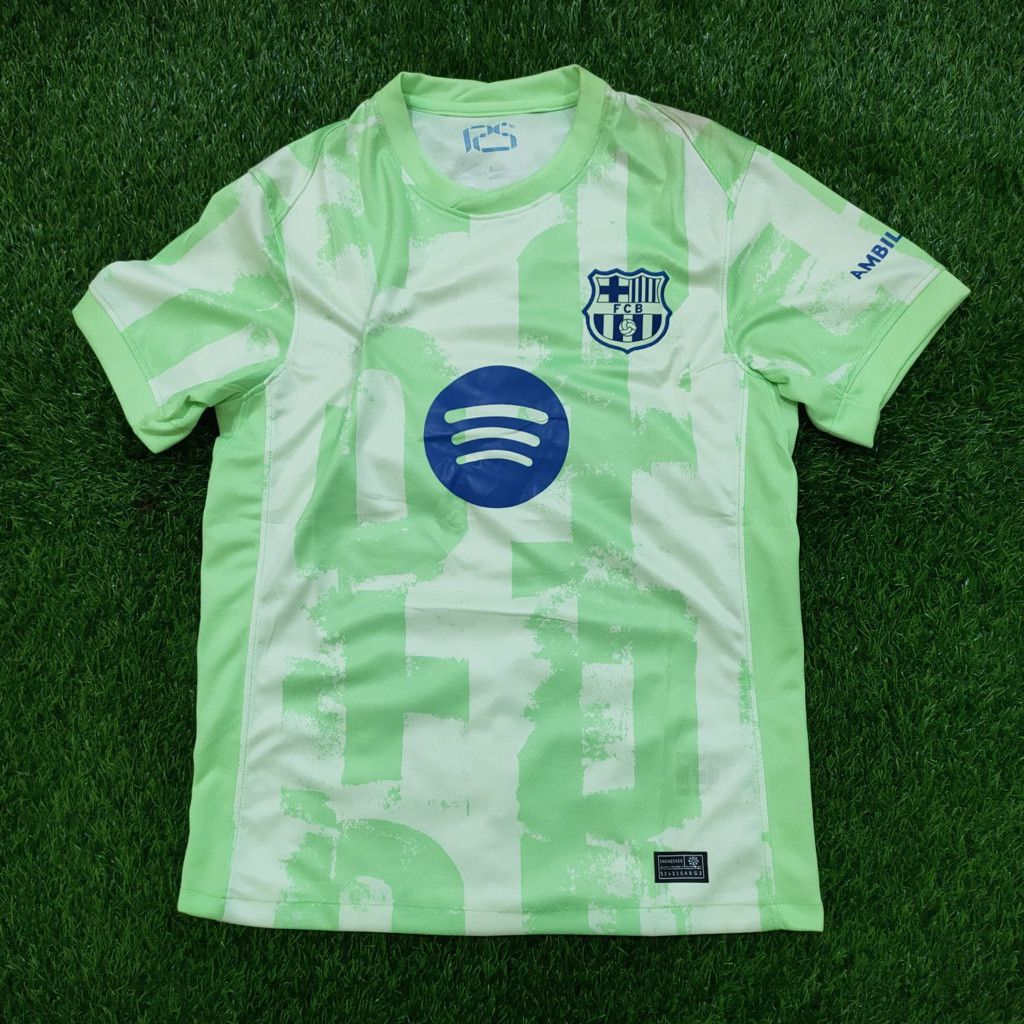 Jersey Bola Barcaa 3rd 2024/2025 Grade Ori Ukuran S-2XL