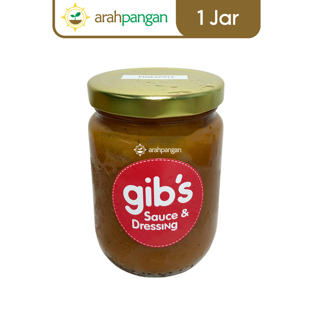 Sauce & Dressing JAR PINEAPPLE Gib's