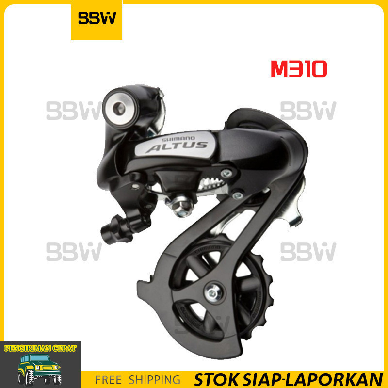 Derailleur Belakang Sepeda Shimano M310 Derailleur Belakang 6/7/8 Kecepatan Gearbox Kejuaraan Sepeda