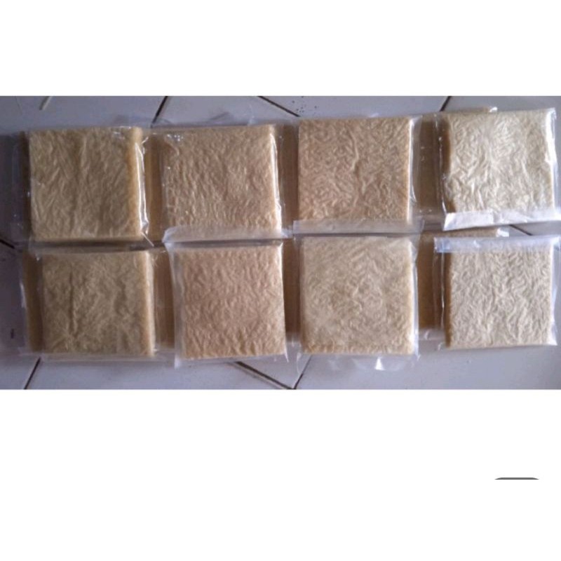 

TERBARU KULIT TAHU Halal Uk 12x12cm Warna MIX isi 50 Lembar MUI HALAL