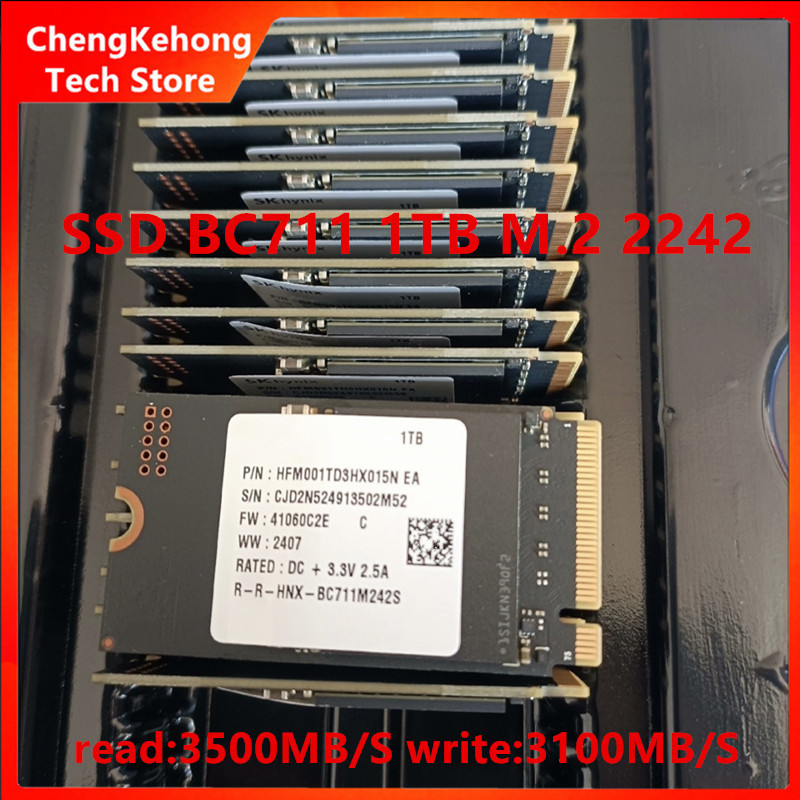 New For Hynix BC711 256G 512G 1T M.2 2242 NVME PCIE High Speed Laptop sk Solid State Drive