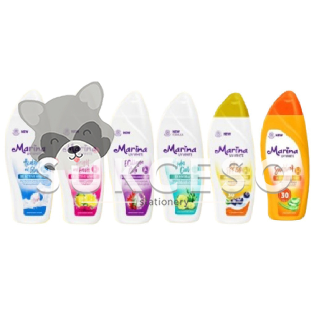 MARINA UV White Hand & Body Lotion 92ml - Losion Kemasan Kecil