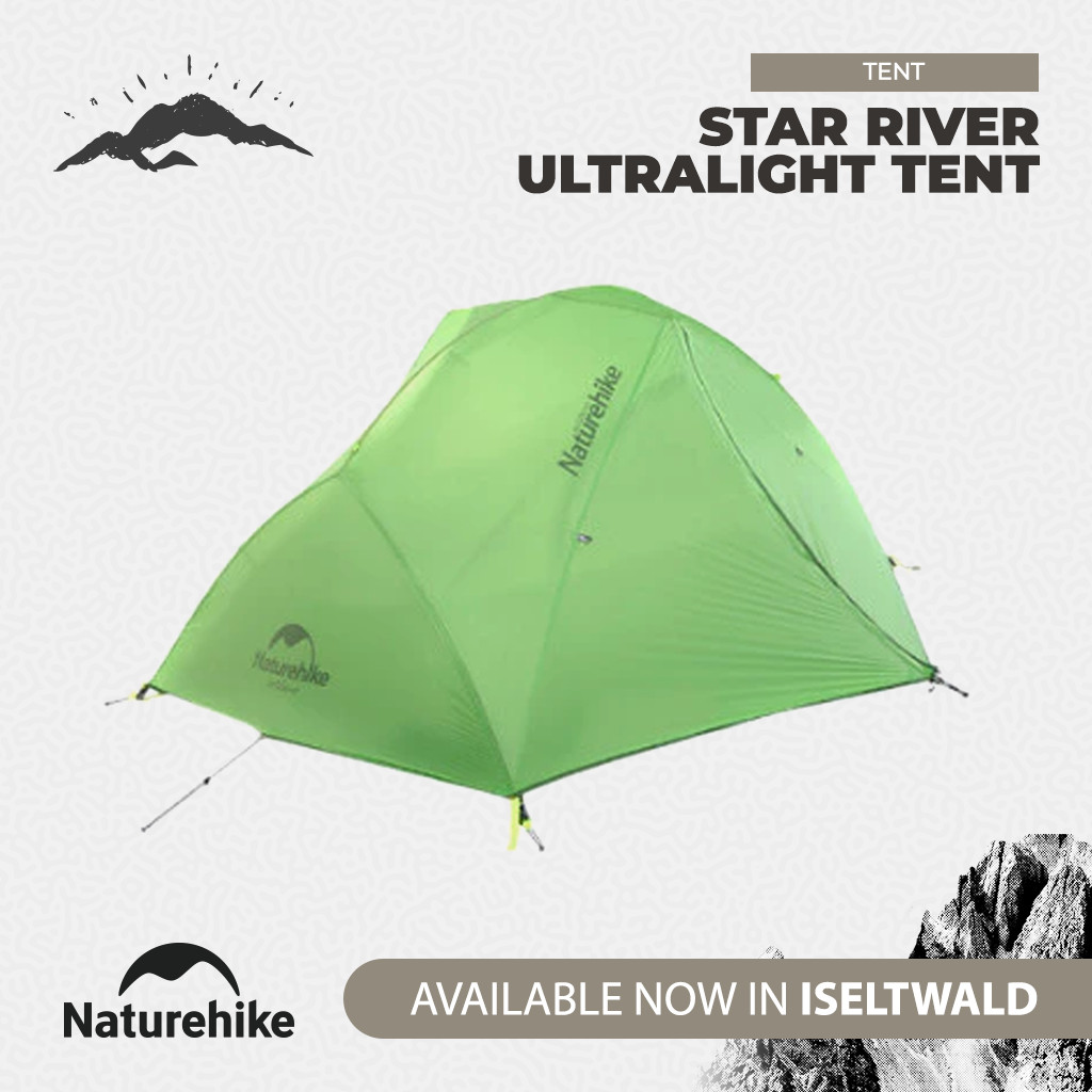 Tenda Naturehike Star River NH17T012-T 210T Hiking Camping Ultralight