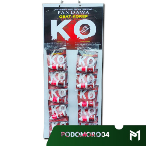 Obat Korep Ayam Ampuh Pandawa KO Obat Korep Ayam Sakit Korep Kutil Kurap