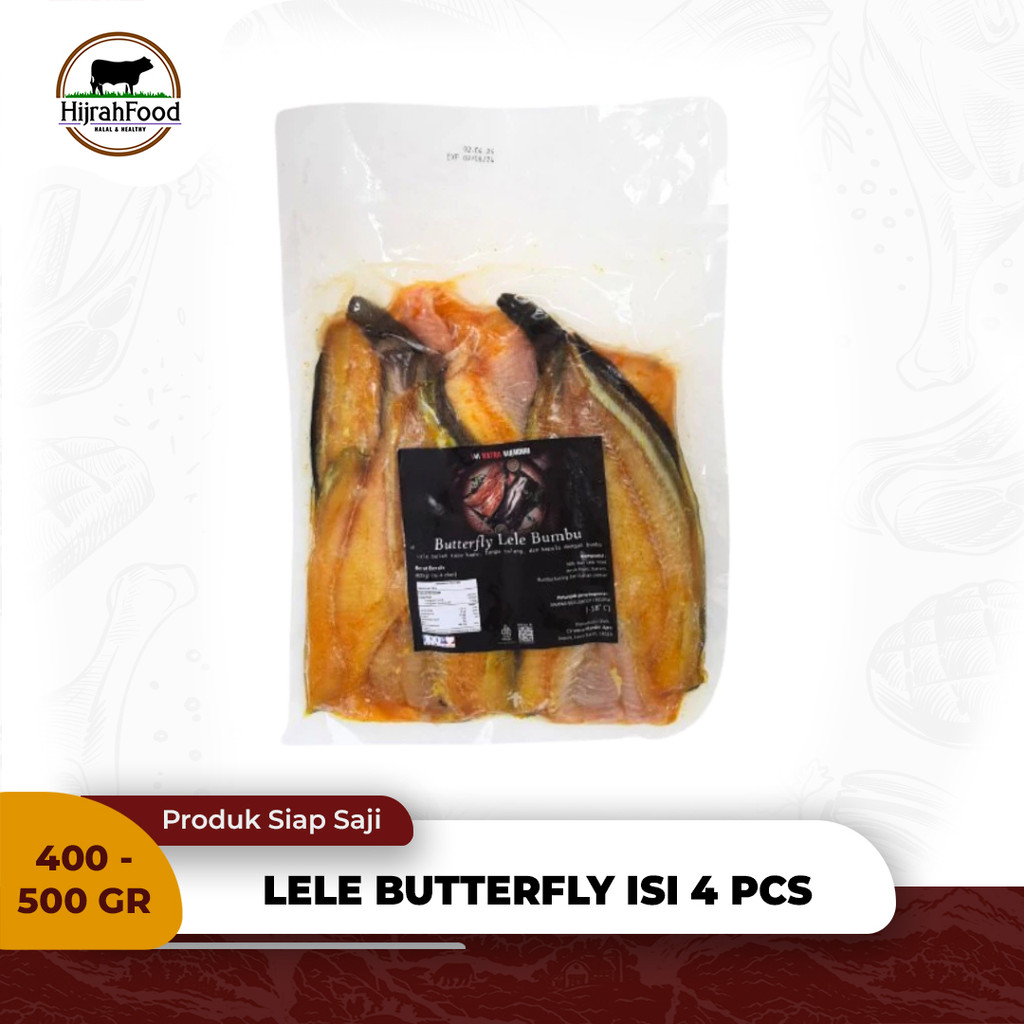 

Vatra Mandiri Ikan Lele Butterfly Bumbu Kuning | Ready To Cook 400-500 gr