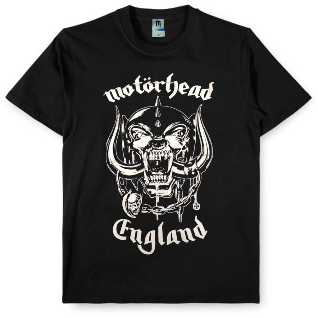 kaos band heavy metal motorhead tag merchcons