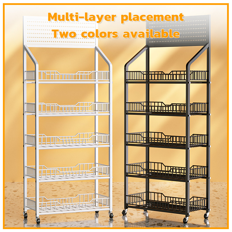 3/4/5 Lapis Rak Jajan/rak Jualan Warung Snack/Rak Makanan Ringan/rak Susun Ciki/Rak Penyimpanan