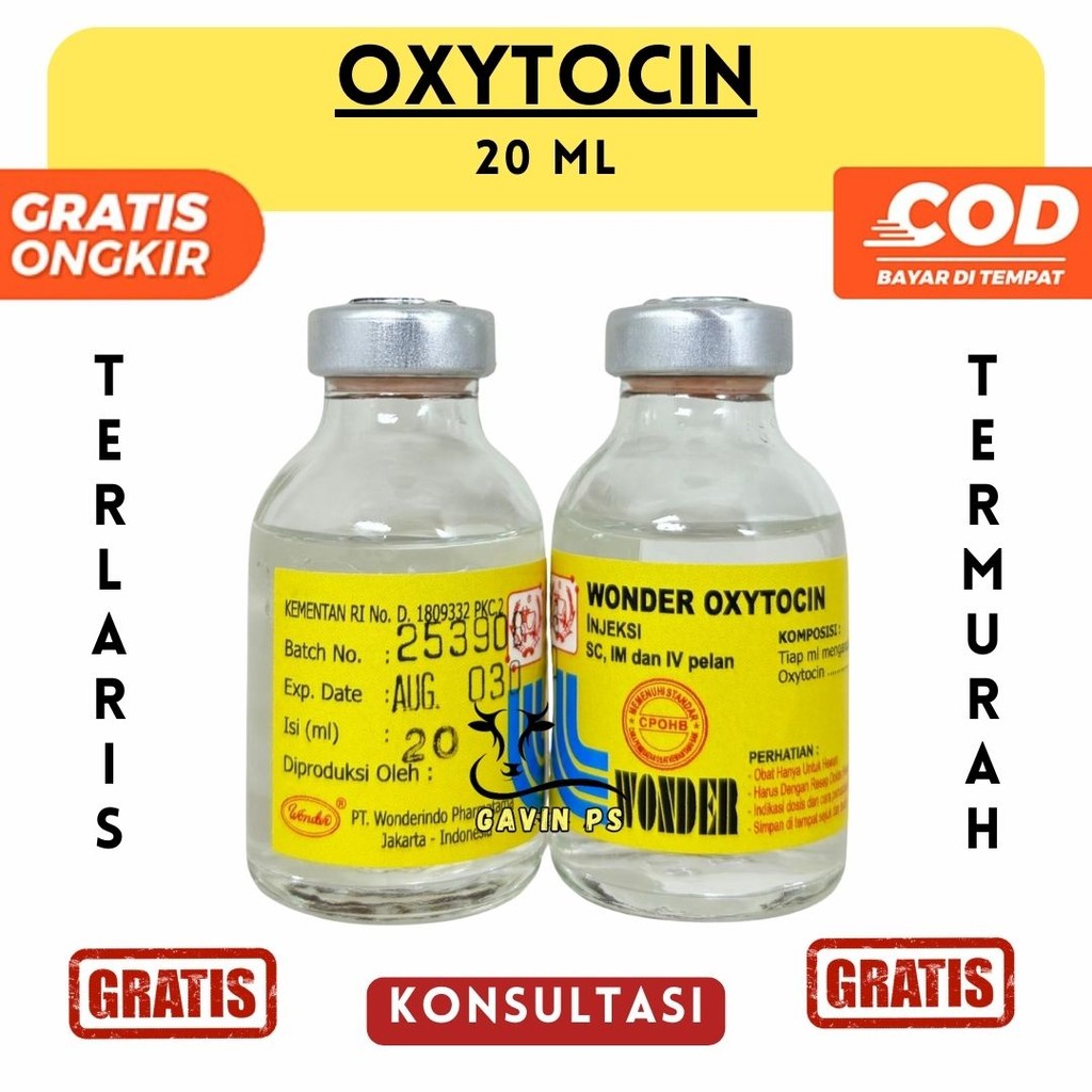 WONDER OXYTOCIN 20 ML – Untuk Kesehatan Hewan