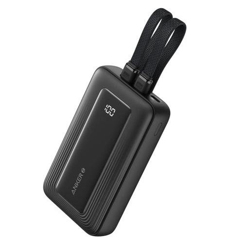 Anker Zolo Power Bank 10.000mAh 30W Max Fast Portable Charger with Built-in USB-C and MFi Certified 