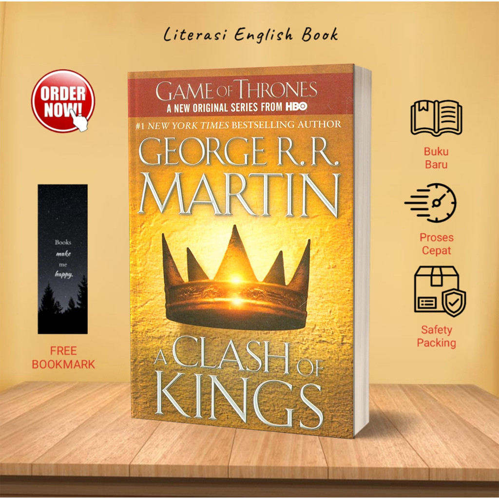 A Clash of Kings by George R. R. Martin (English)