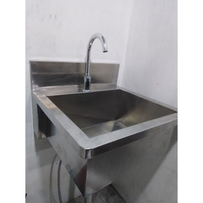 SCRUB SINK /SPOEL HOEK SINK ZANITOR KERAN SENSOR sus304