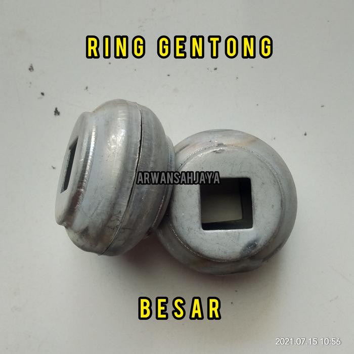 CINCIN BULAT/GENTONG BESAR 12MM ORNAMEN PAGAR BESI