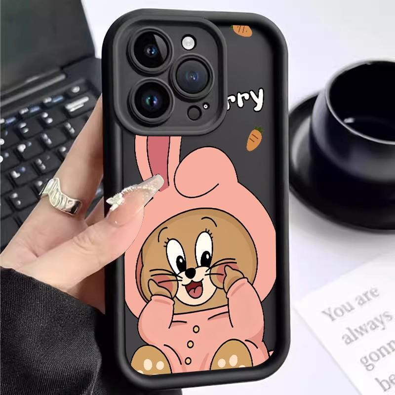 Case For IQOO Z9X 5G Z9 5G Neo U5x Z6 5G Z7i Soft Silicone Pro Camera Mouse Cat Casing Terbaru