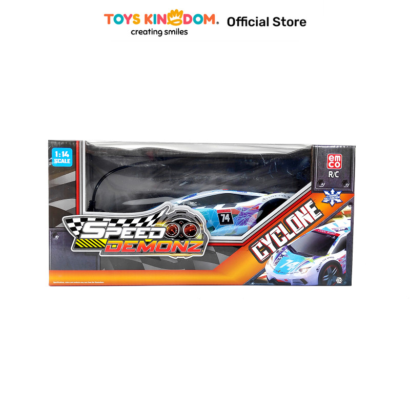 Toys Kingdom Emco Speed Demonz Cyclone Remote Control Toys Kids Toy Mobil Mainan Miniatur Mobil Mobi