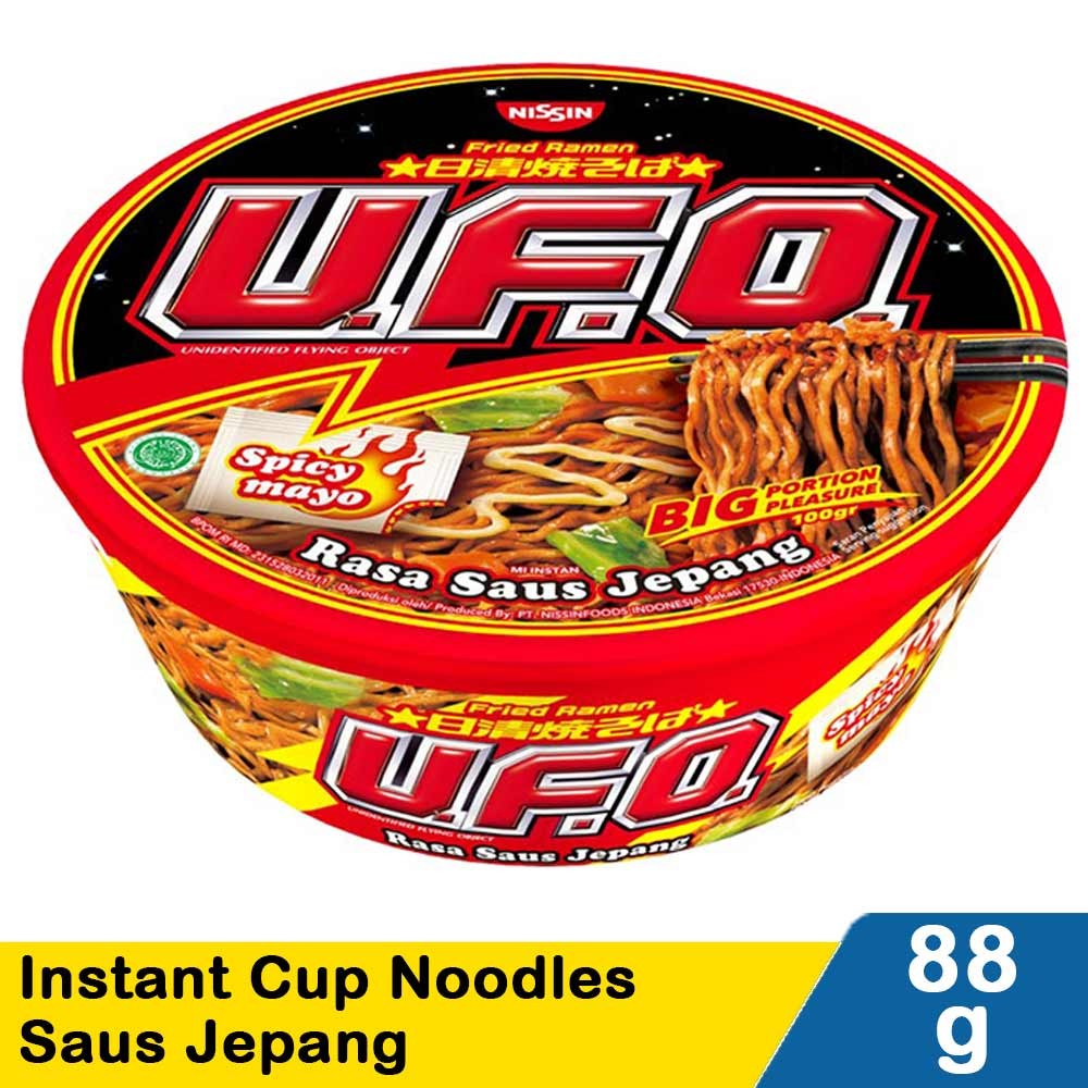 UFO INSTANT CUP NOODLES SAUS JEPANG 88g