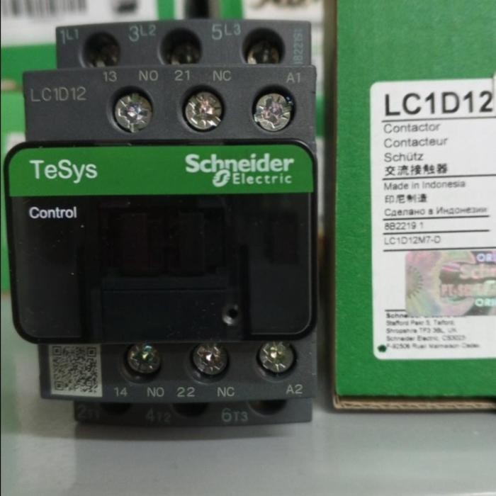 Contactor Kontaktor Lc1d12 contactor LC1D12/ LC1D12M7 220V