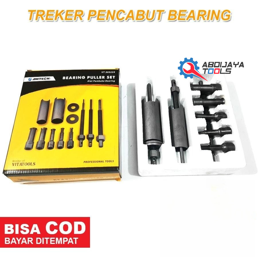 Treker Cabut Bearing Alat Melepas Bearing Roda Dan CVT AMTECH 5pcs - Car