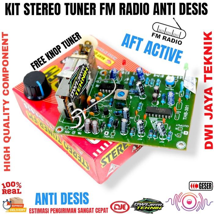 KIT STEREO TUNER FM RADIO ANTI DESIS CKJ PHB 301 CVJA