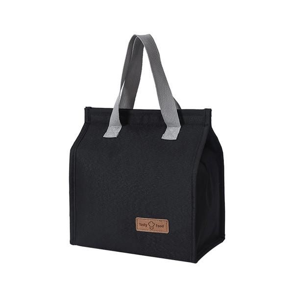Samono Tas Bekal Makan Portable Tas Lunch Box SLB20 - Hitam - Hitam