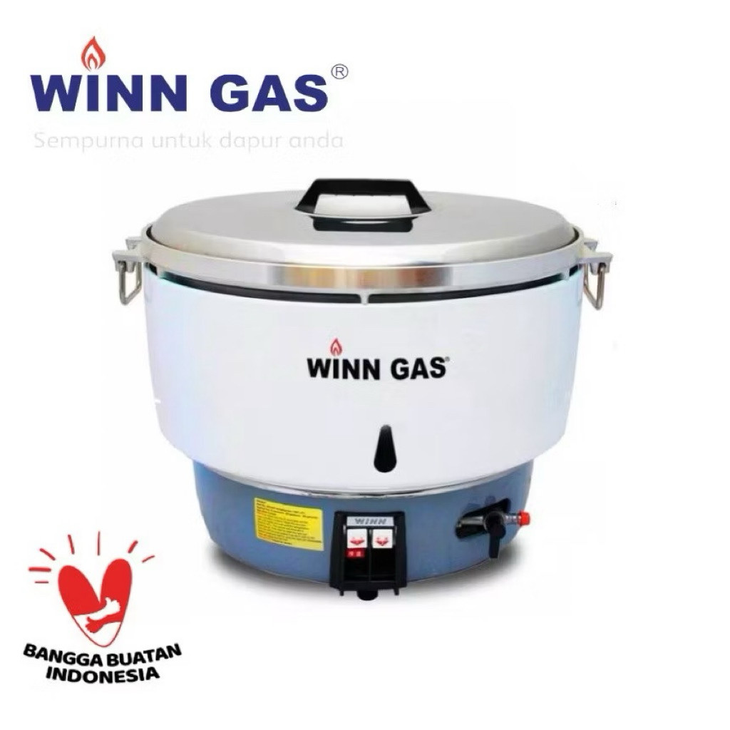 WINN GAS Magic Com Rice Cooker LPG RC 50E Winn Gas Win Gas 10L 10 Liter Penanak Nasi Jumbo
