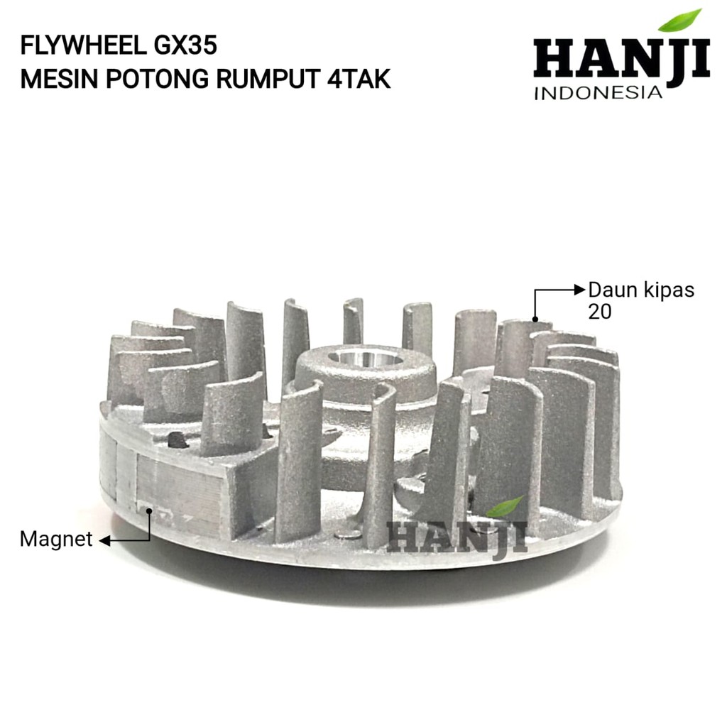 Flywheel Magnet Mesin Potong Rumput 4 TAK GX35 435